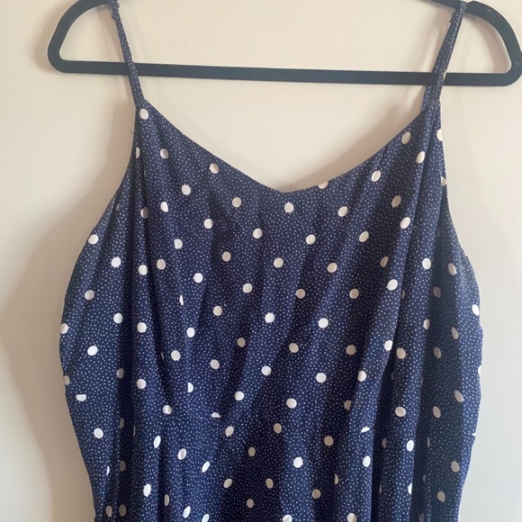 Old Navy Polka Dots Blue and White Dress - Picture 2 of 6